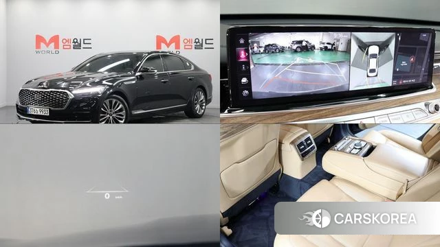 Kia The New K9 2nd generation 2021 Черный из Кореи