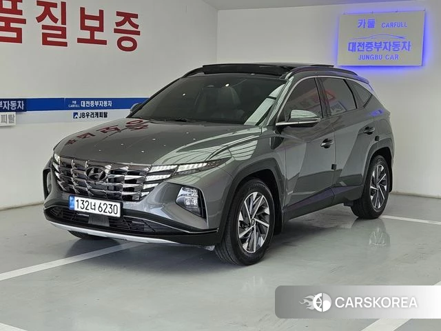 Hyundai Tucson Hybrid (NX4) 2021 Серый из Кореи