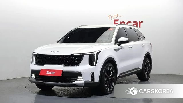 Kia The New Sorento 4th Generation 2024 Белый из Кореи