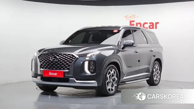 Hyundai Palisade 2021 Серый из Кореи