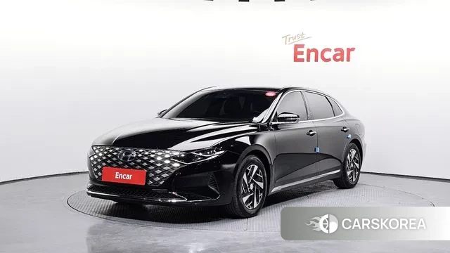 Hyundai The New Grandeur IG Hybrid 2021 Черный из Кореи