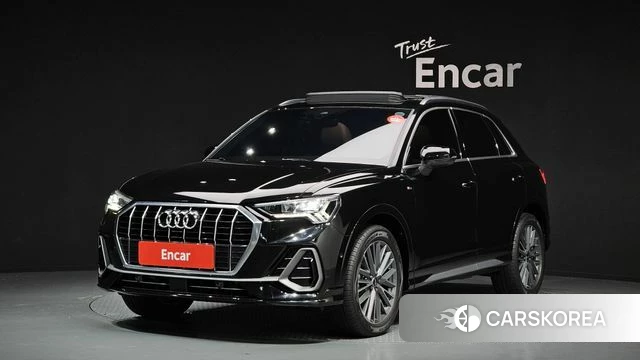 Audi Q3 (F3) 2022 Черный из Кореи