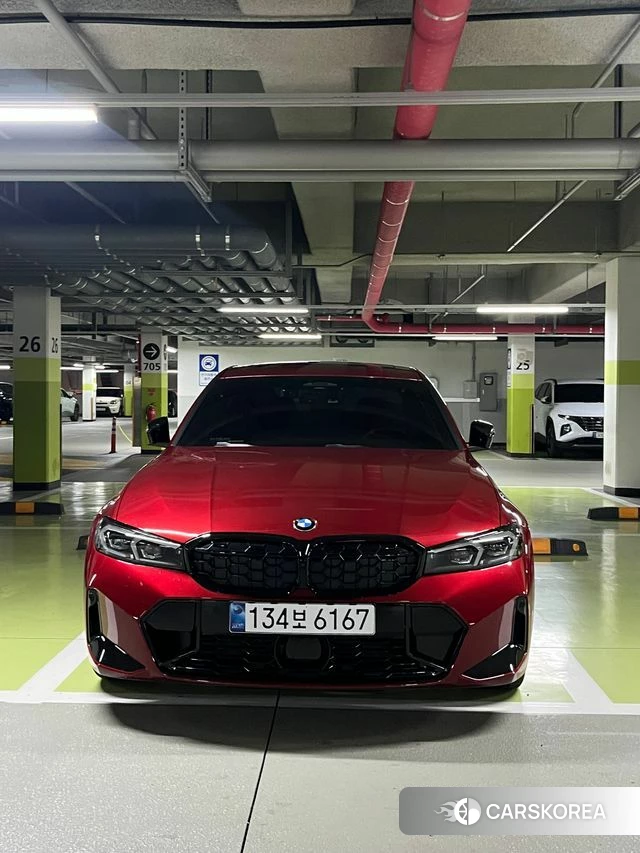 BMW 3 Series (G20) 2024 Красный из Кореи