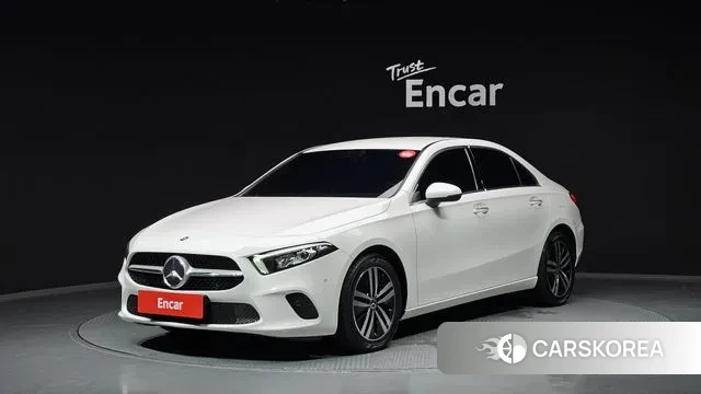 Mercedes-Benz A-Class W177 2021 Белый из Кореи