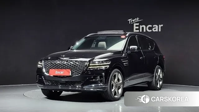 Genesis GV80 2022 Черный из Кореи