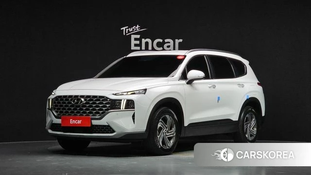 Hyundai The New Santa Fe 2021 Белый из Кореи