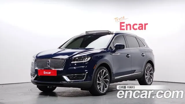 Lincoln Nautilus First generation 2020 Синий из Кореи