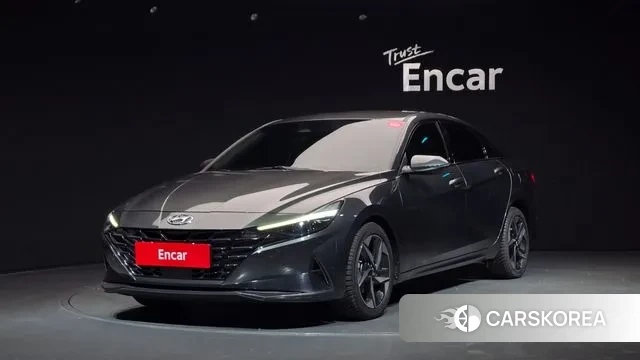 Hyundai Avante (CN7) 2021 Серый из Кореи