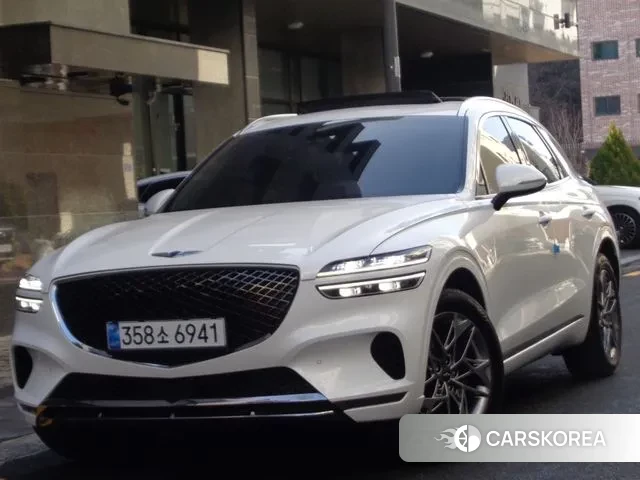 Genesis GV70 2021 Белый из Кореи