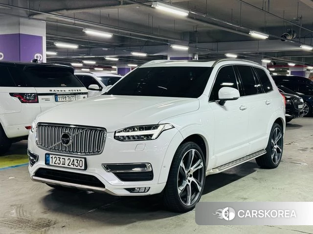 Volvo XC90 second Generation 2019 Белый из Кореи