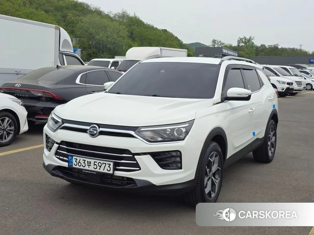 Ssangyong Beautiful Korando 2021 Белый из Кореи