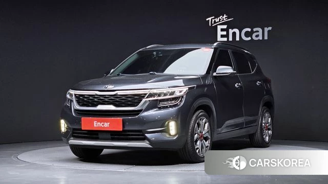 Kia Seltos 2020 Серый из Кореи