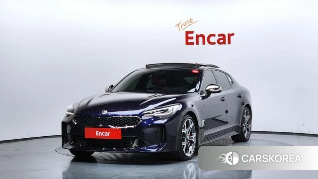 Kia Stinger 2019 Синий из Кореи