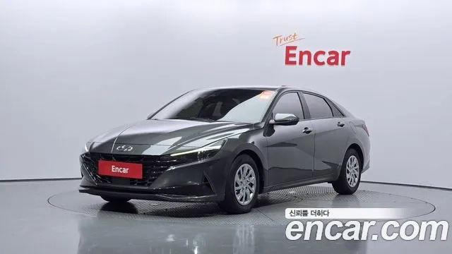 Hyundai Avante (CN7) 2021 Серый из Кореи