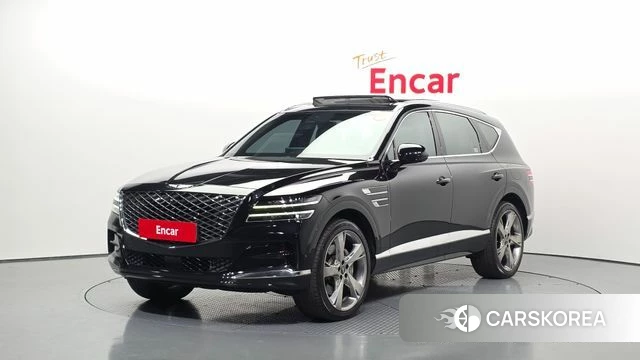 Genesis GV80 2021 Черный из Кореи