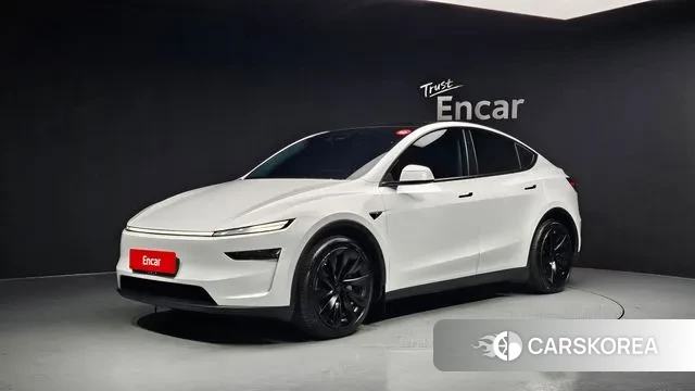 Tesla Model Y 2025 Белый из Кореи