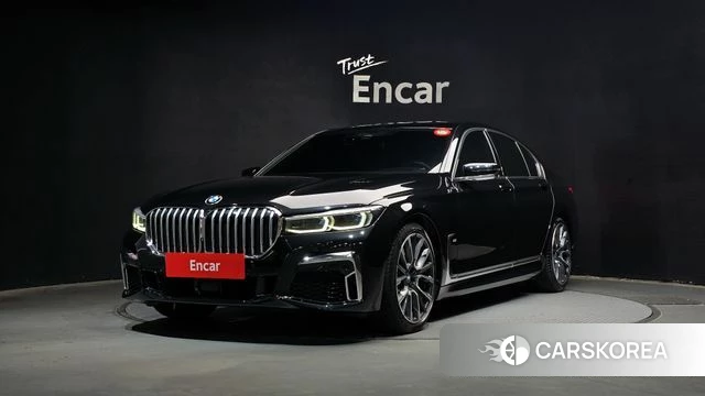 BMW 7 Series (G11) 2021 Черный из Кореи