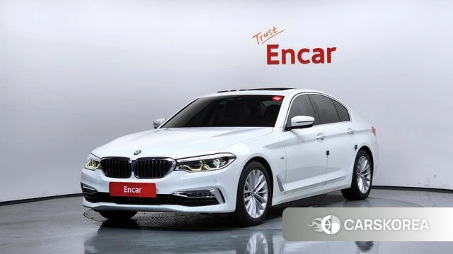 BMW 5 Series (G30) 2018 Белый из Кореи