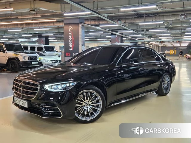 Mercedes-Benz S-Class W223 2025 Черный из Кореи