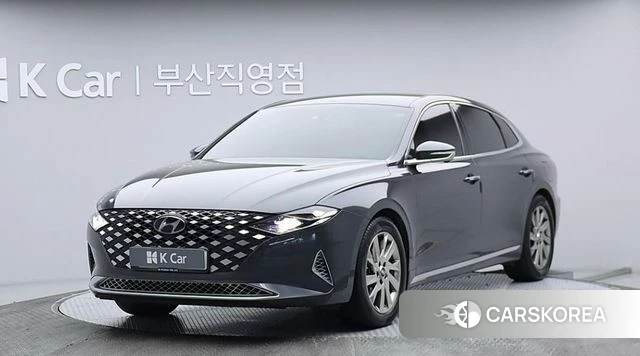 Hyundai The New Grandeur IG Hybrid 2020 Серый из Кореи