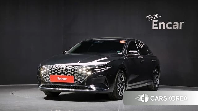 Hyundai The New Grandeur IG Hybrid 2020 Серый из Кореи