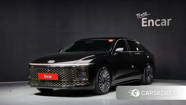 Hyundai Grandeur Hybrid (GN7) 2023 Черный из Кореи