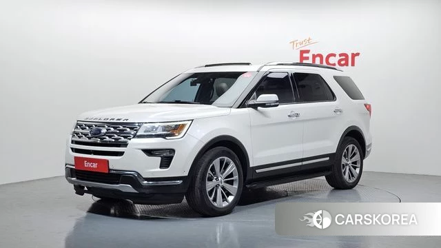 Ford Explorer 2018 Белый из Кореи