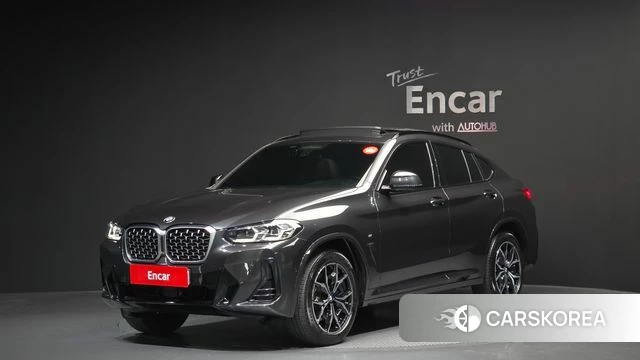 BMW X4 (G02) 2022 Серый из Кореи