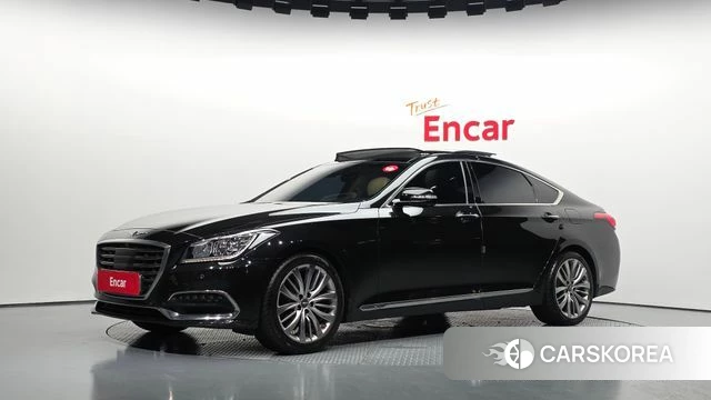 Genesis G80 2018 Черный из Кореи