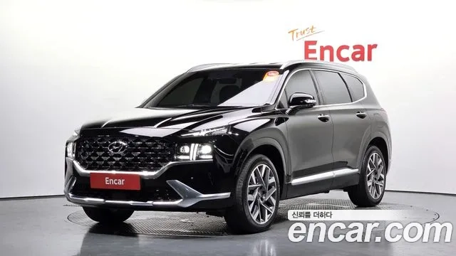 Hyundai The New Santa Fe 2020 Черный из Кореи