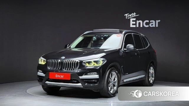 BMW X3 (G01) 2018 Черный из Кореи