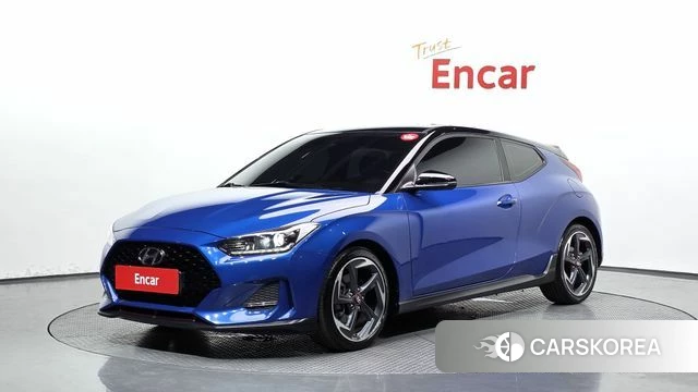 Hyundai Veloster (JS) 2018 Синий из Кореи