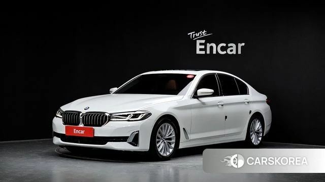 BMW 5 Series (G30) 2021 Белый из Кореи
