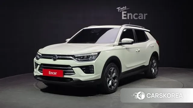 Ssangyong Beautiful Korando 2020 Белый из Кореи
