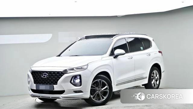 Hyundai Santa Fe TM 2018 Белый из Кореи