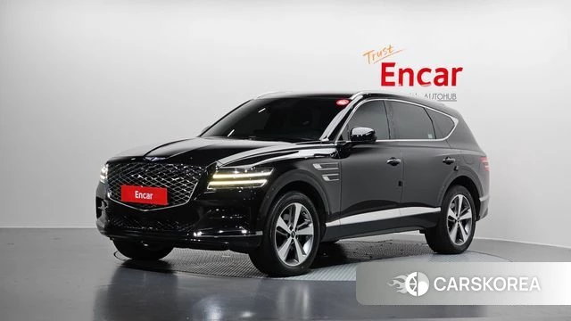 Genesis GV80 2021 Черный из Кореи