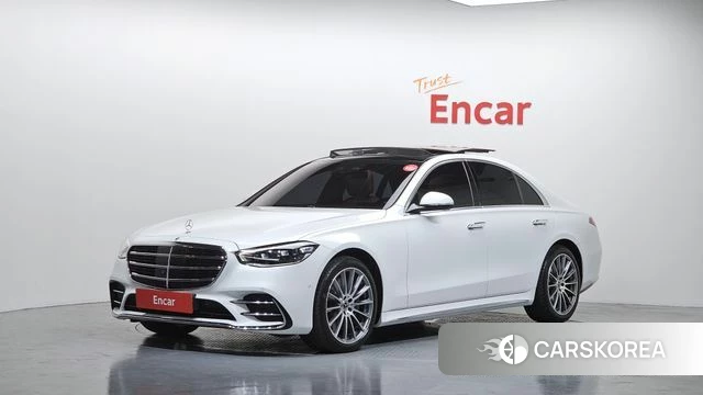 Mercedes-Benz S-Class W223 2023 Белый из Кореи