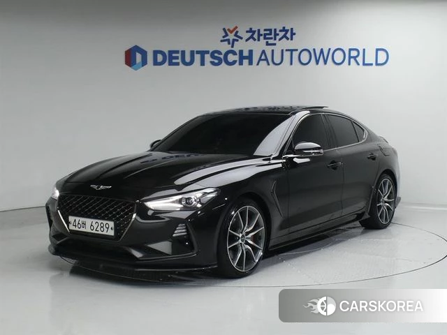 Genesis G70 2018 Черный из Кореи
