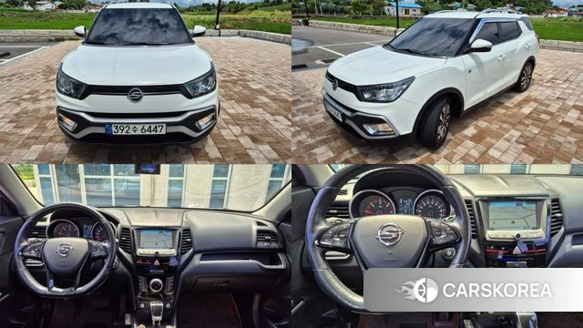 Ssangyong Tivoli Air 2018 Жемчужный цвет из Кореи