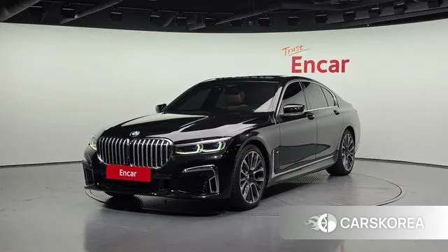BMW 7 Series (G11) 2020 Черный из Кореи