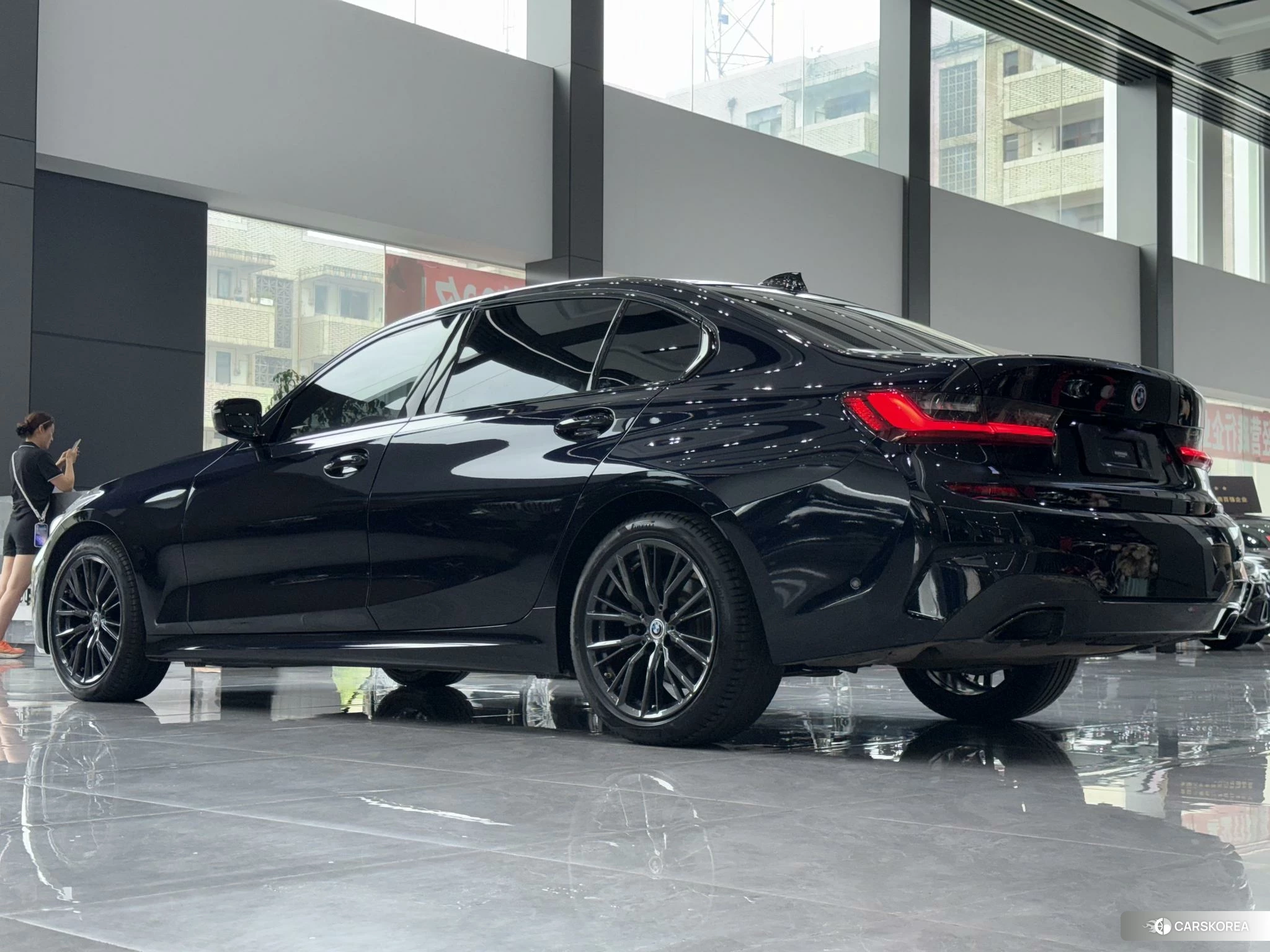 BMW 3 series 2021 Черный из Китая