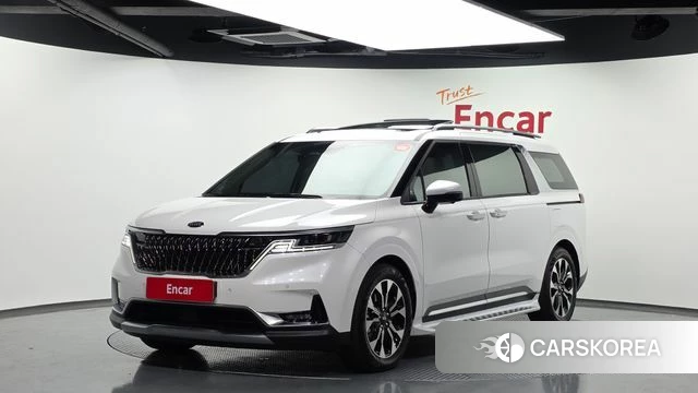 Kia Carnival 4th generation 2021 Белый из Кореи