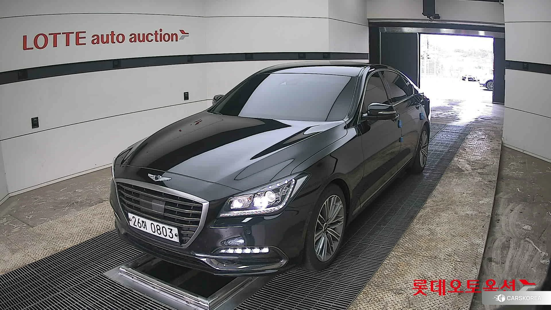 Hyundai G80 2019 Titanium Black из Кореи