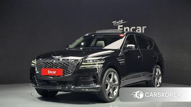 Genesis GV80 2021 Черный из Кореи