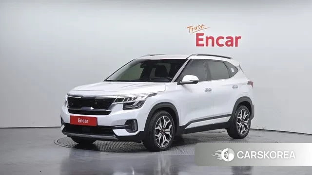 Kia Seltos 2022 Белый из Кореи