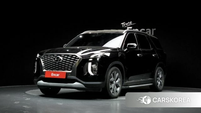Hyundai Palisade 2021 Черный из Кореи