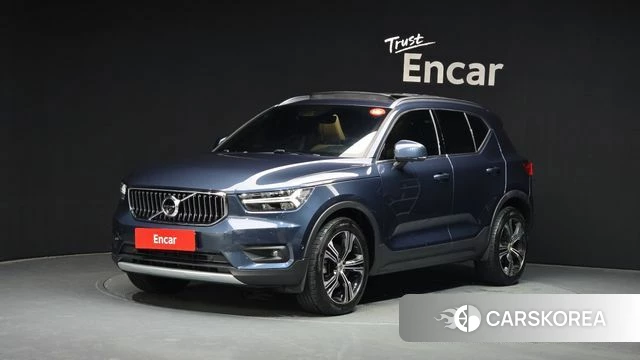 Volvo XC40 2021 Синий из Кореи