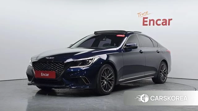 Genesis G80 2018 Синий из Кореи