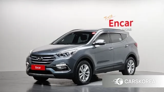 Hyundai Santa Fe The Prime 2018 Серый из Кореи