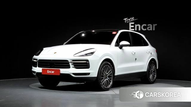 Porsche Cayenne (PO536) 2022 Белый из Кореи